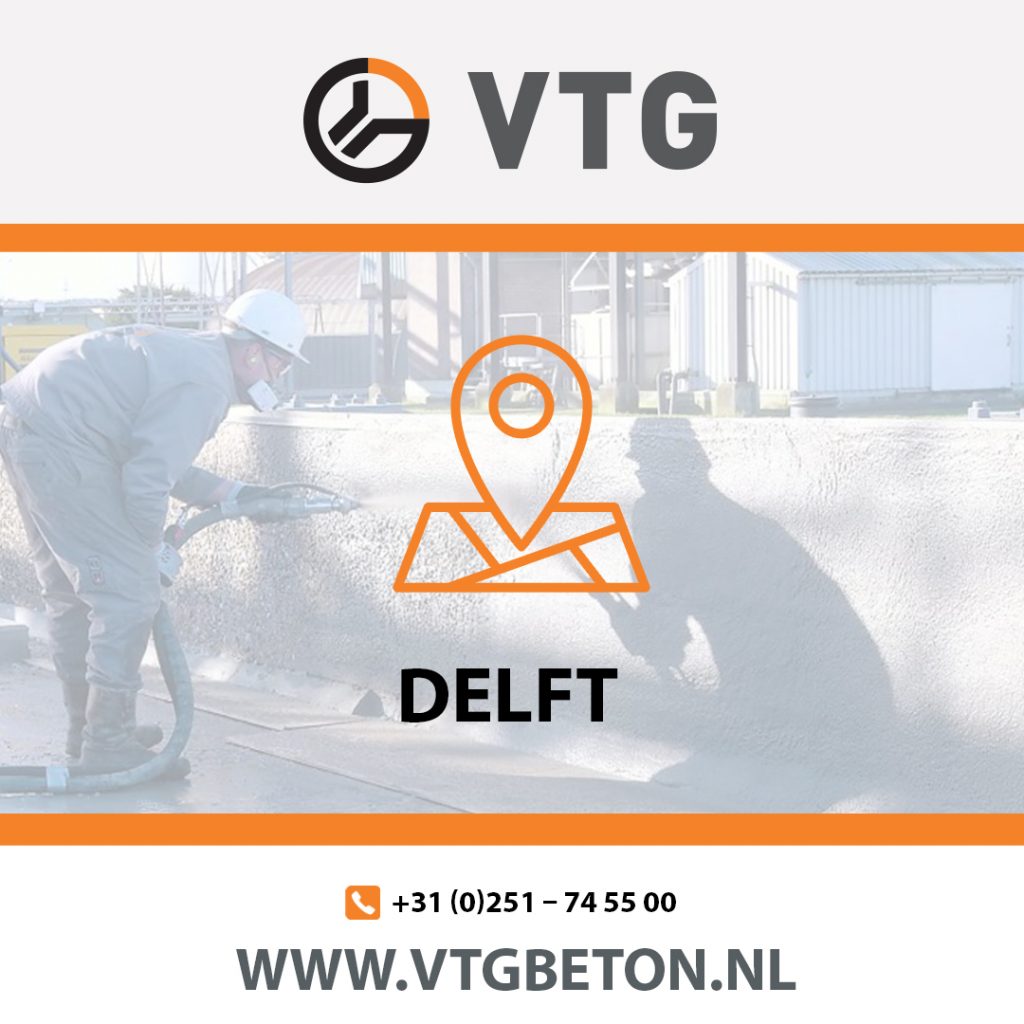 Betonreparatie Delft