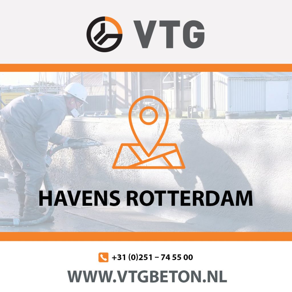 Betonreparatie Havens Rotterdam